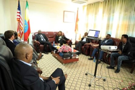  His Excellency, the Ambassador of United States , Ervin Massinga, made a visit to Mekelle University on Wednesday, 22 February,2024. 